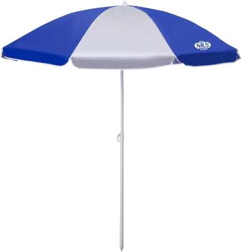 Umbrelă de plajă 160 cm albastru închis NILS Camp