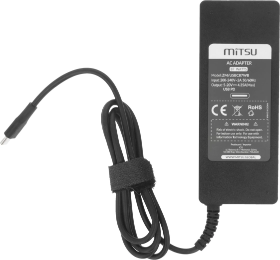 USB‑C Power Delivery până la 87 W