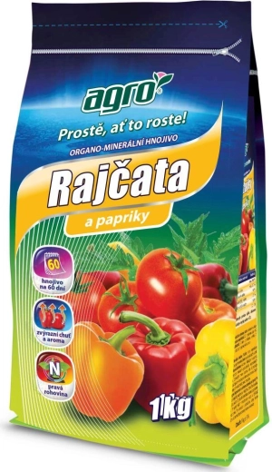 Îngrășământ organo-mineral pentru roșii și ardei 1 kg