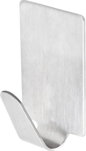 Cârlige pătrate autocolante din oțel inoxidabil (8 buc.)