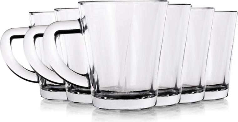 Pahare pentru espresso 70 ml, set 6 buc
