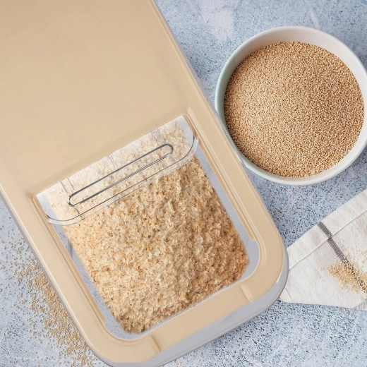 Ideal pentru alimente uscate și hrană