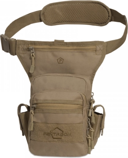 Pentagon MAX-S 2.0 toc de armă pe coapsă coyote
