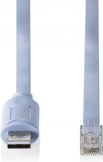 USB‑A → RJ45 direct pentru interfața de consolă