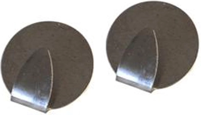 Cârlige din inox TORO, set 2 buc