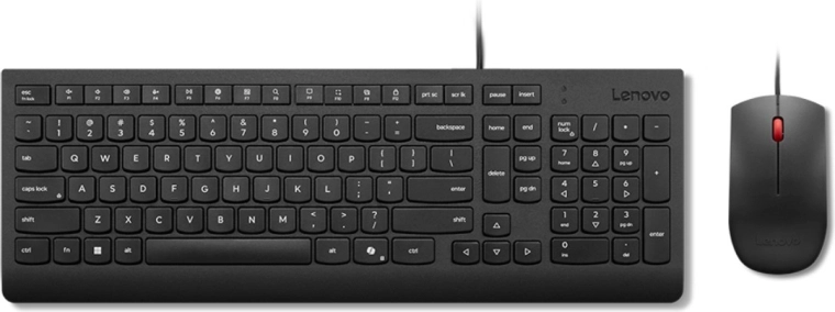Tastatură și mouse cu fir