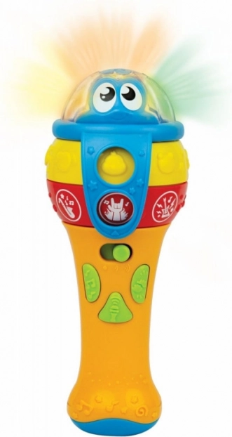 Microfon Interactiv pentru Copii cu Efecte de Lumină și Sunet