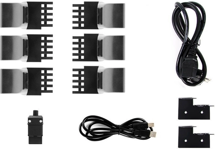 Accesorii complete și montaj ușor în rack