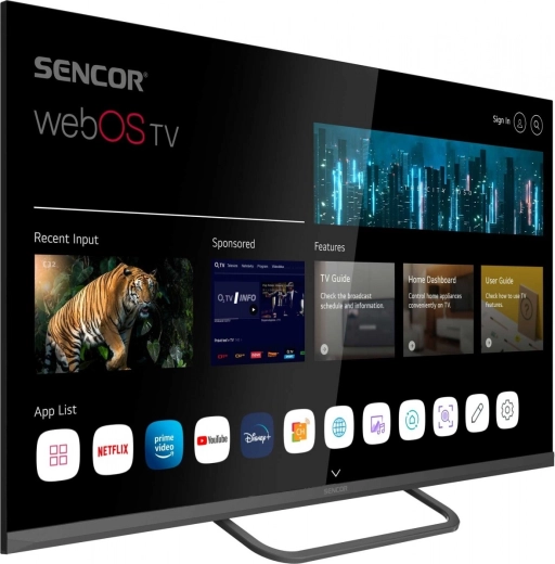 Smart webOS – acces rapid la aplicații