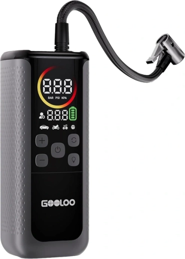 Compresor auto dublu GOOLOO GT160 cu powerbank - 1 bucată