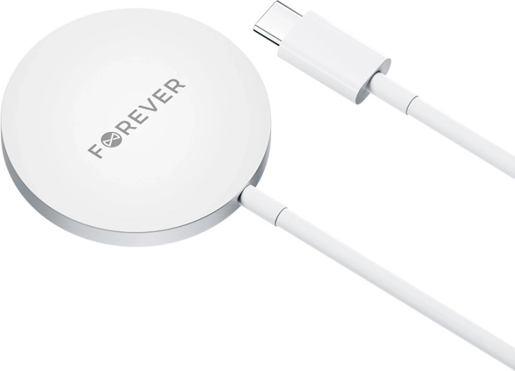 Forever MAWC-100 încărcător magnetic wireless 15 W, gri