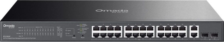 Omada switch Gigabit ușor de administrat 28 porturi PoE+