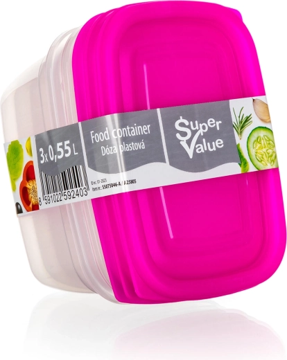 Dimensiune practică de 0,55 l pentru porțiile zilnice