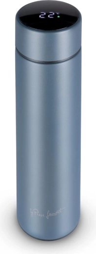 Termos Lamart cu termometru digital, albastru, 450 ml