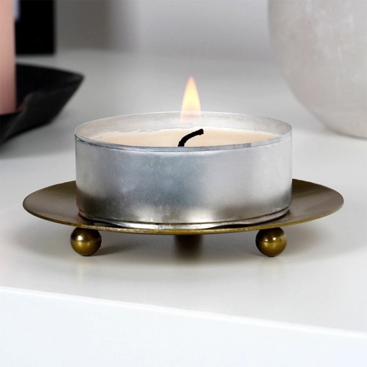 Ideal pentru lumânări tip pastilă și mici