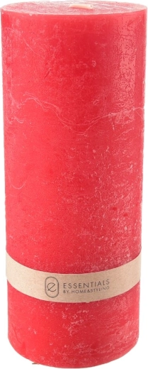 Lumânare decorativă roșie 390 g