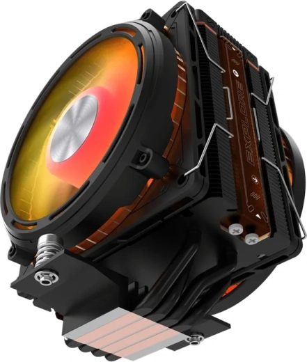 Disipare puternică a căldurii cu 4× heatpipe