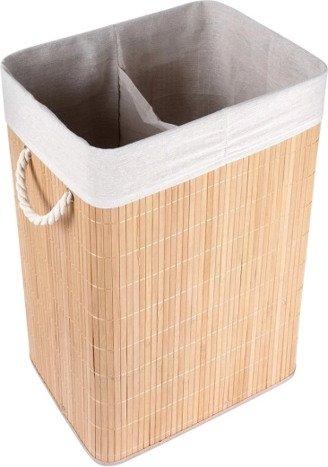 Sortare a rufelor cu două compartimente