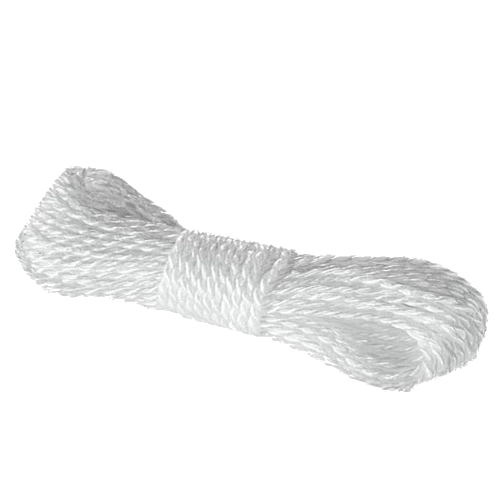 Sfoară pentru rufe 30 m din polipropilenă, albă
