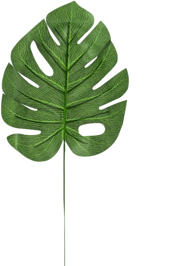 Frunză artificială de monstera 35 cm