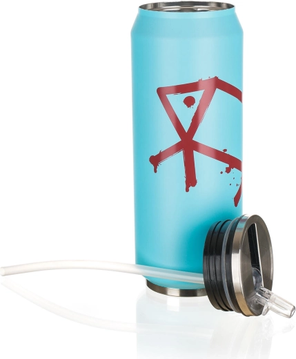 Capac cu gură de băut și pai, fără vărsări inutile