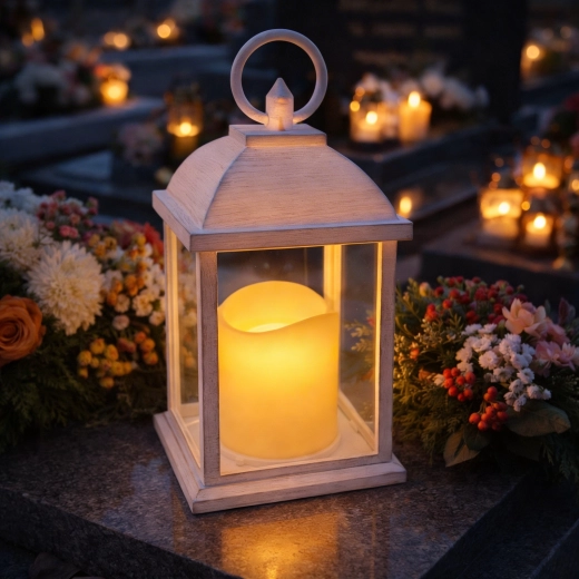 Lumină LED caldă, pâlpâitoare