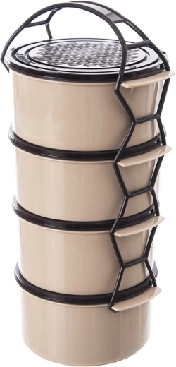 Patru recipiente spațioase 4×1,5 l