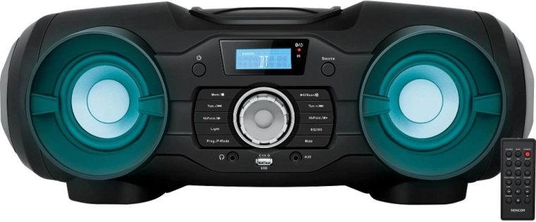 Sencor SPT 5800 boombox cu CD, Bluetooth, USB și radio FM