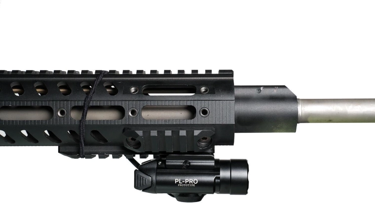 Montaj cu prindere rapidă pe șină de 22 mm