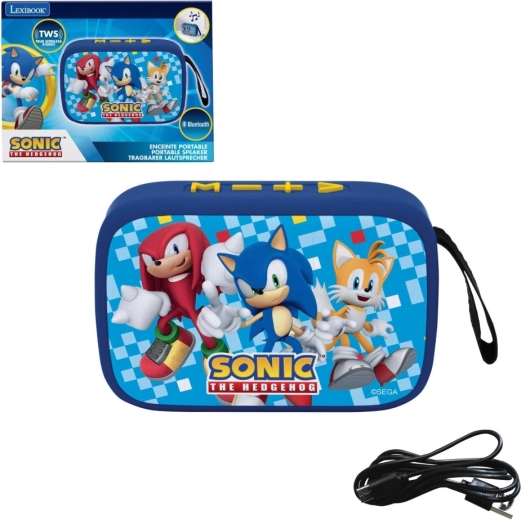 Lexibook difuzor portabil SONIC cu husă textilă și TWS