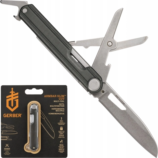 Gerber Armbar Slim Cut Onyx – cuțit multifuncțional EDC compact