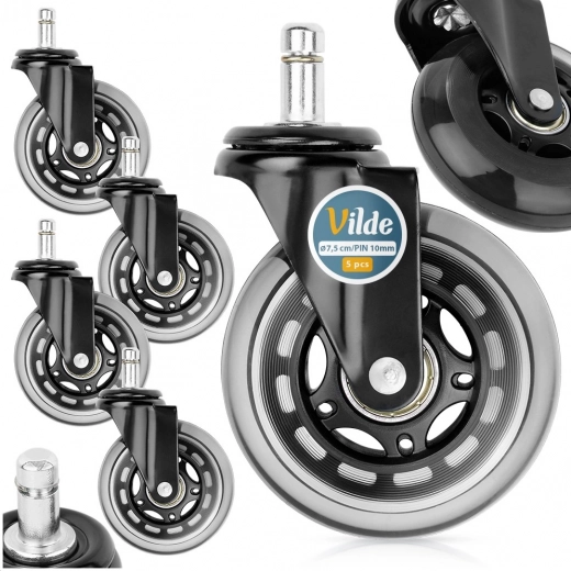 Rulare silențioasă și lină pe pardoseli dure