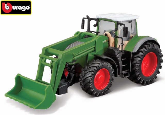 Bburago tractor Fendt 1050 Vario cu cupă frontală