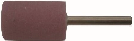 Corp abraziv cilindric cu tijă 25 × 40 mm, granulație 60