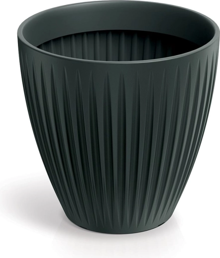Ghiveci Latia Round Midl 40 cm antracit