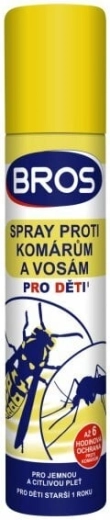 Bros spray împotriva țânțarilor și viespilor pentru copii 90 ml