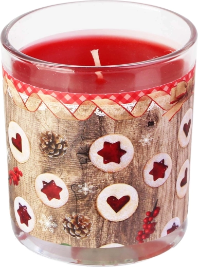 Lumânare parfumată în pahar Linzer, 7 × 8 cm