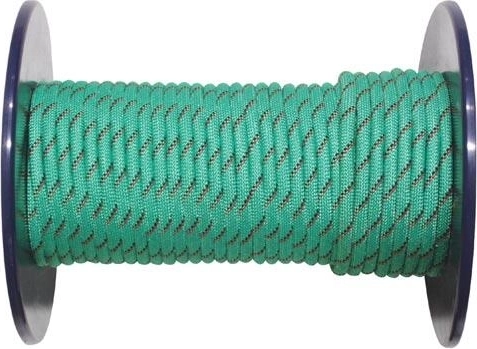Sfoară colorată împletită 6 mm KRUŽBERK 100 m