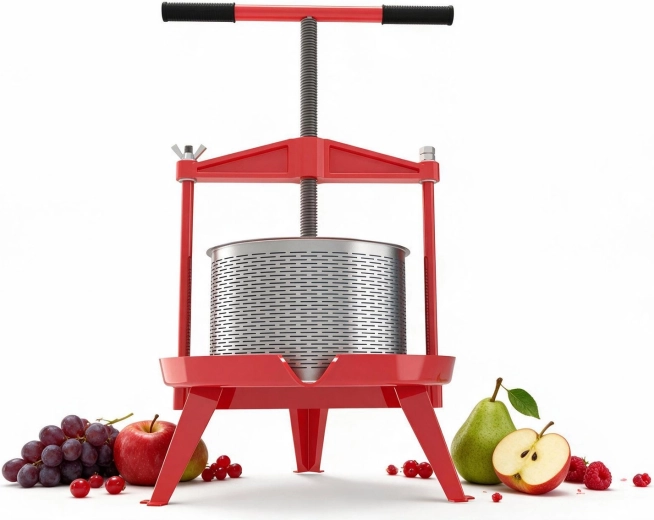 Teasc manual cu șurub pentru fructe, 9 l