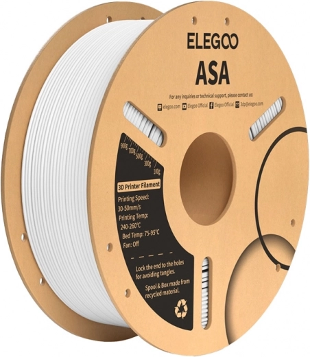 Filament ELEGOO ASA alb