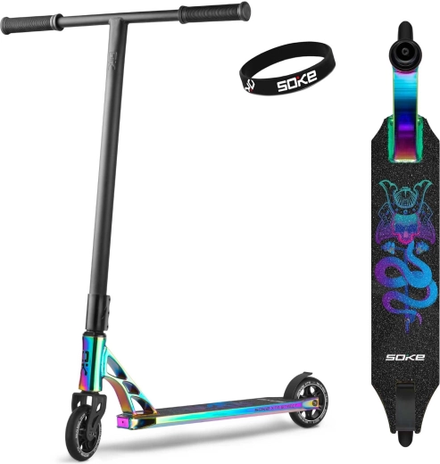 Trotinetă freestyle Soke XTR Street Rainbow