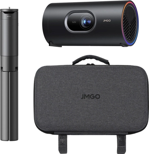 JMGO PicoPlay+ proiector portabil cu trepied și baterie