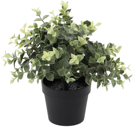 Eucalipt artificial în ghiveci 22 cm