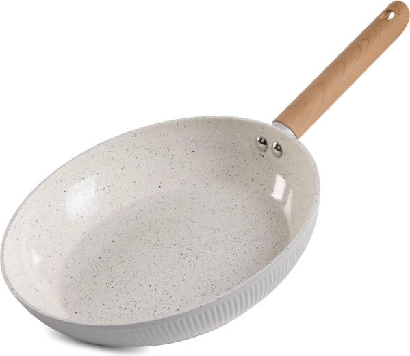 Tigaie ceramică Lamart Alba 28 cm