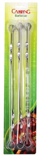 Ace pentru frigărui din inox TORO 60 cm, set 6 buc