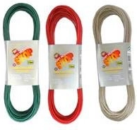 Sfoară de rufe metalică 15 m cu înveliș din plastic