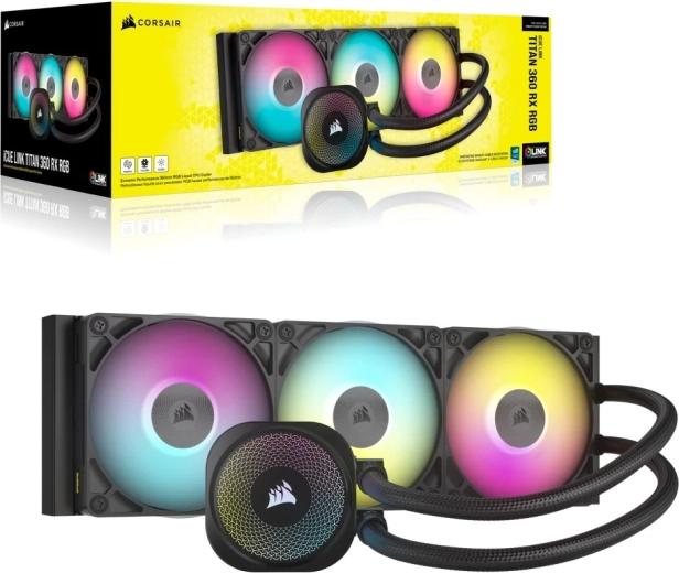 Răcitor CPU iCUE LINK Titan 360 RX RGB AIO 360mm