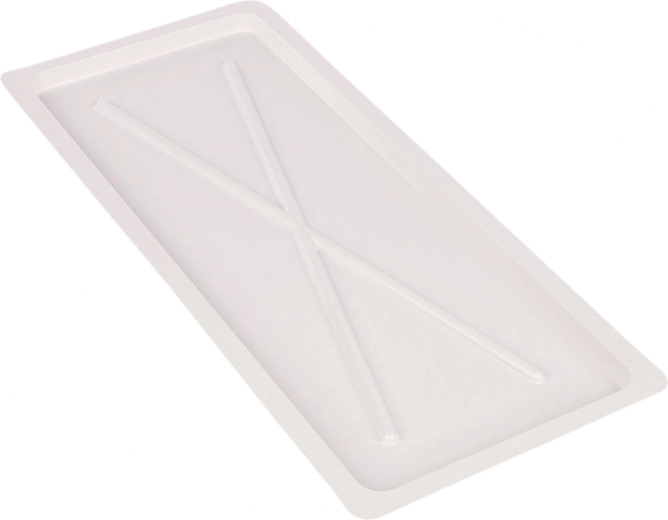 Metpol tavă de scurgere albă 55 × 24 cm pentru scurgător de dulap 60 cm
