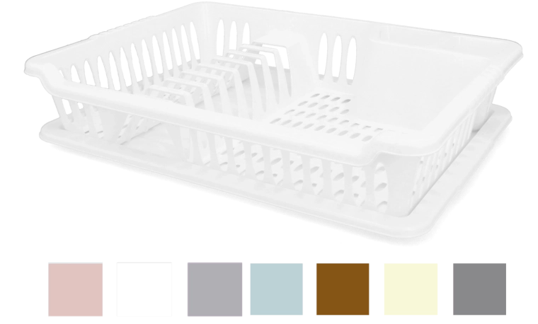 Suport de uscare pentru vase cu tavă Hobby Life Small mov