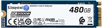 Kingston DC2000B 480 GB SSD NVMe M.2 PCIe 4.0 pentru servere